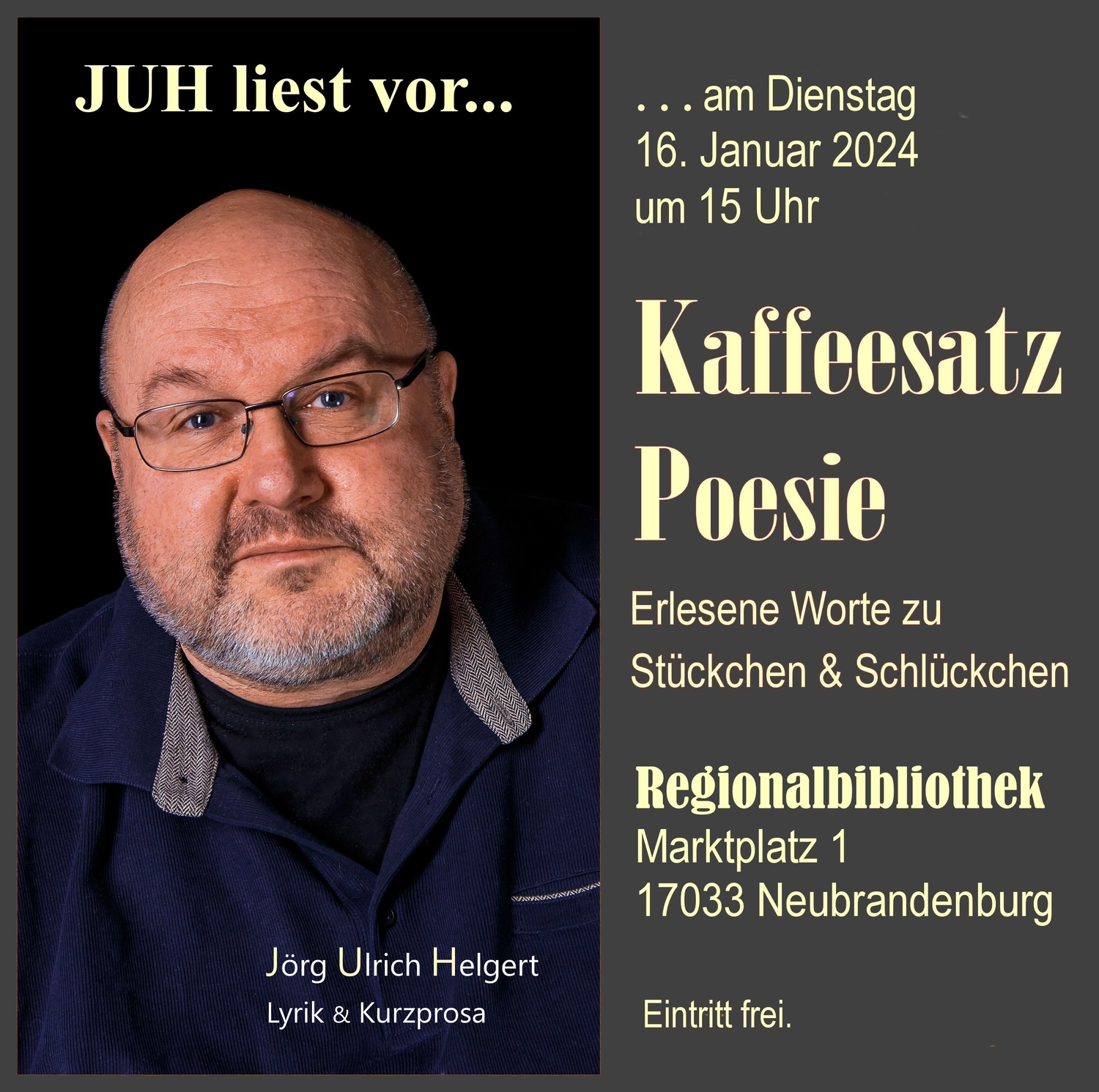 Jörg Ulrich Helgert - Lyriker - Buchcover
