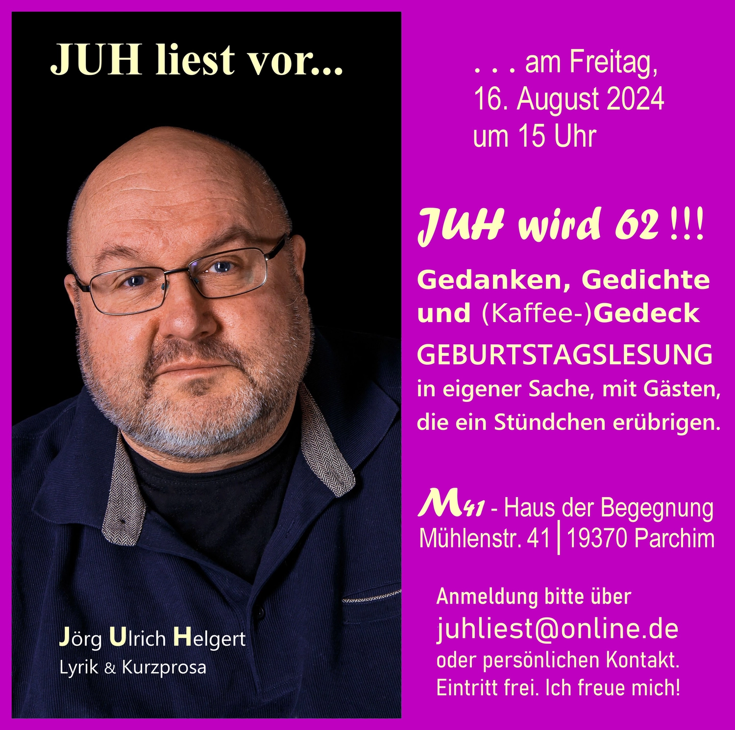 Jörg Ulrich Helgert - Lyriker - Buchcover