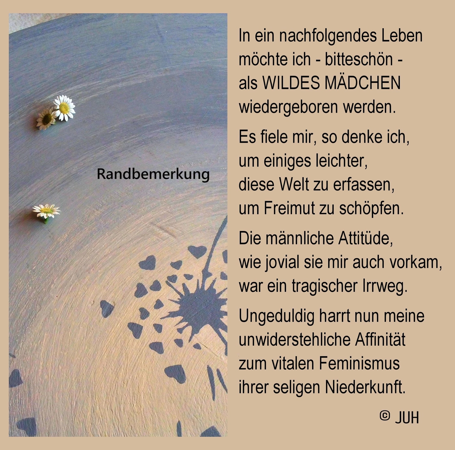 Jörg Ulrich Helgert - Lyriker - Theodor vom Stoerkanal