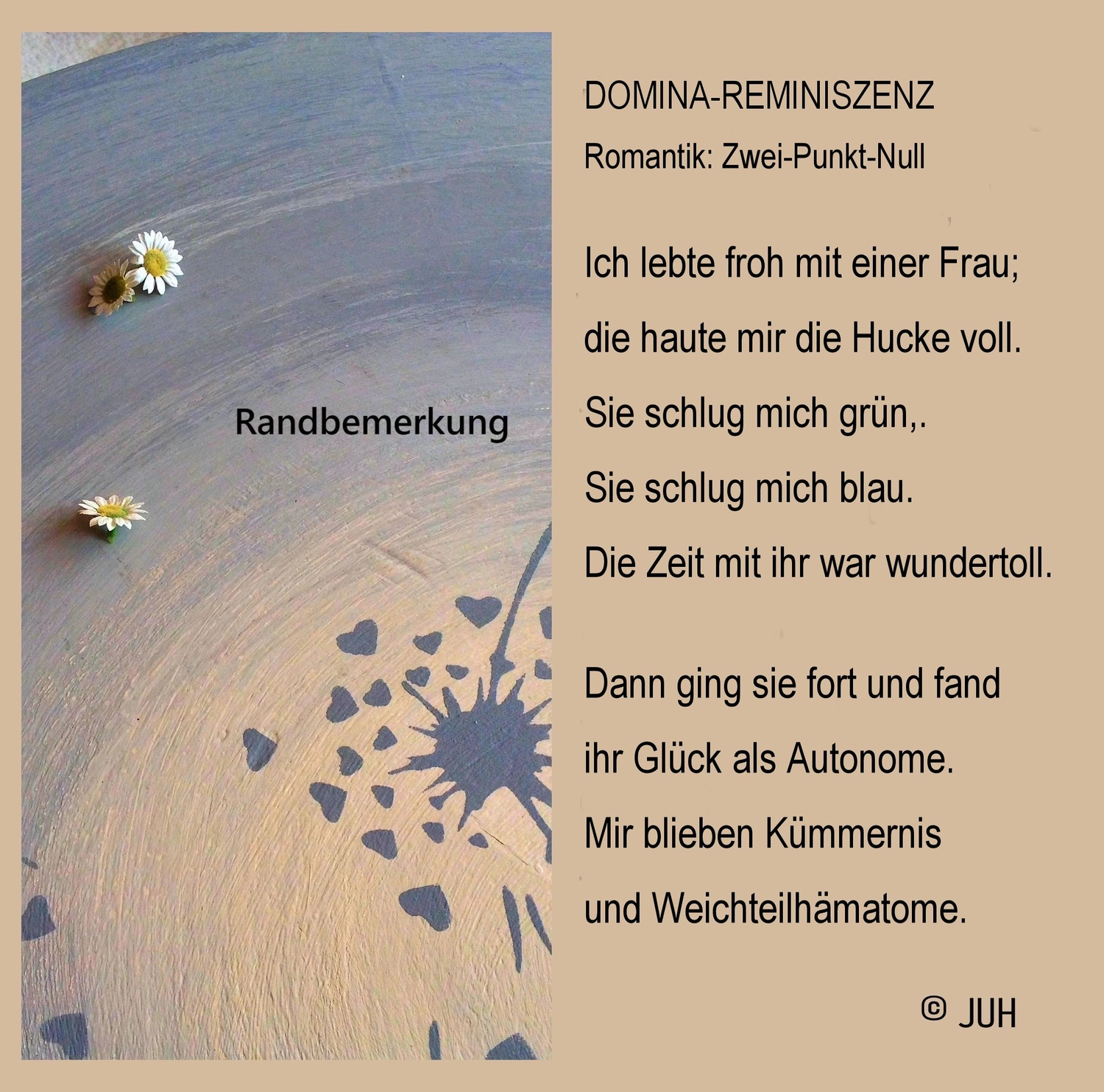Jörg Ulrich Helgert - Lyriker - Theodor vom Stoerkanal