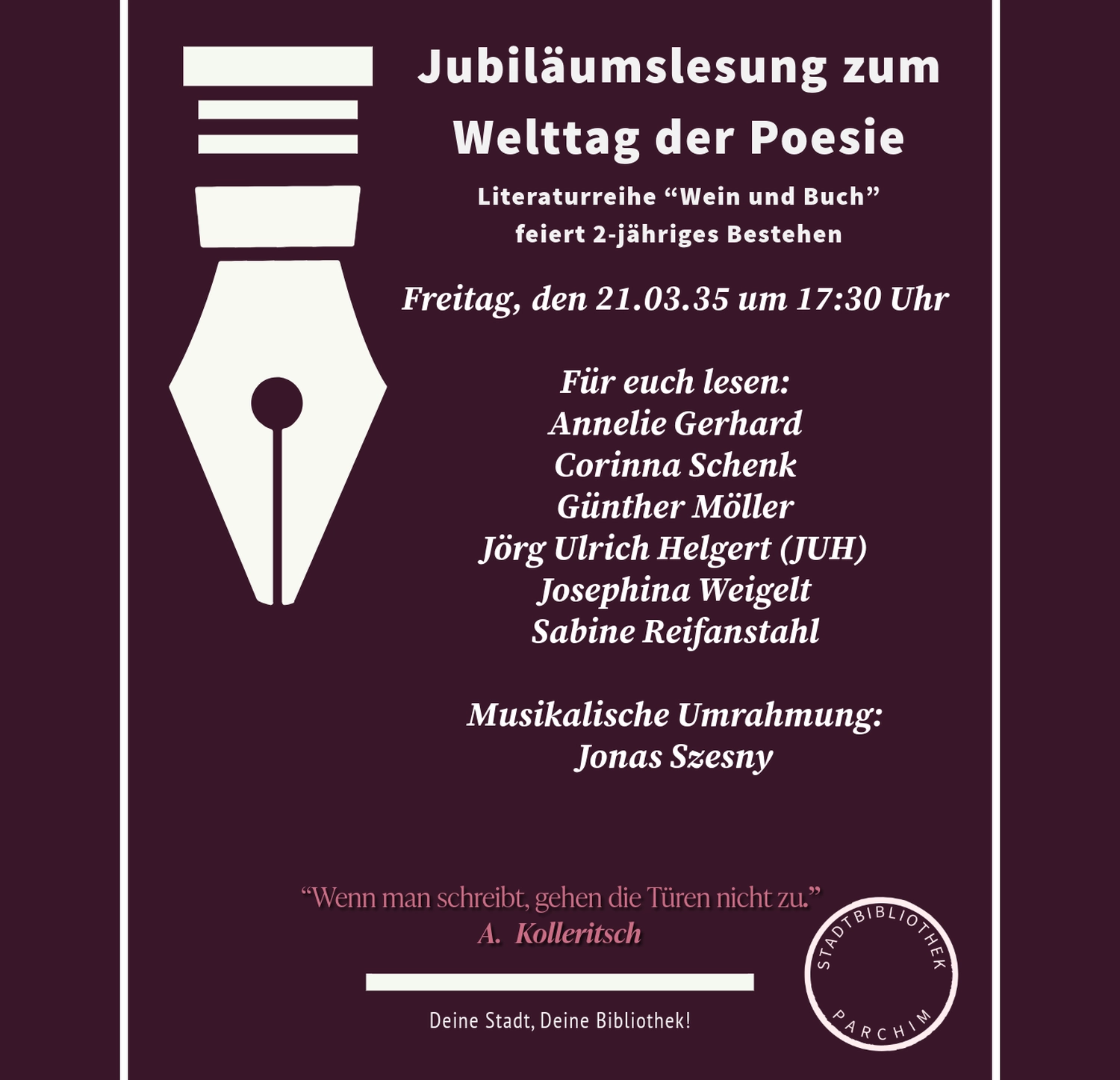 Jörg Ulrich Helgert - Lyriker - Buchcover
